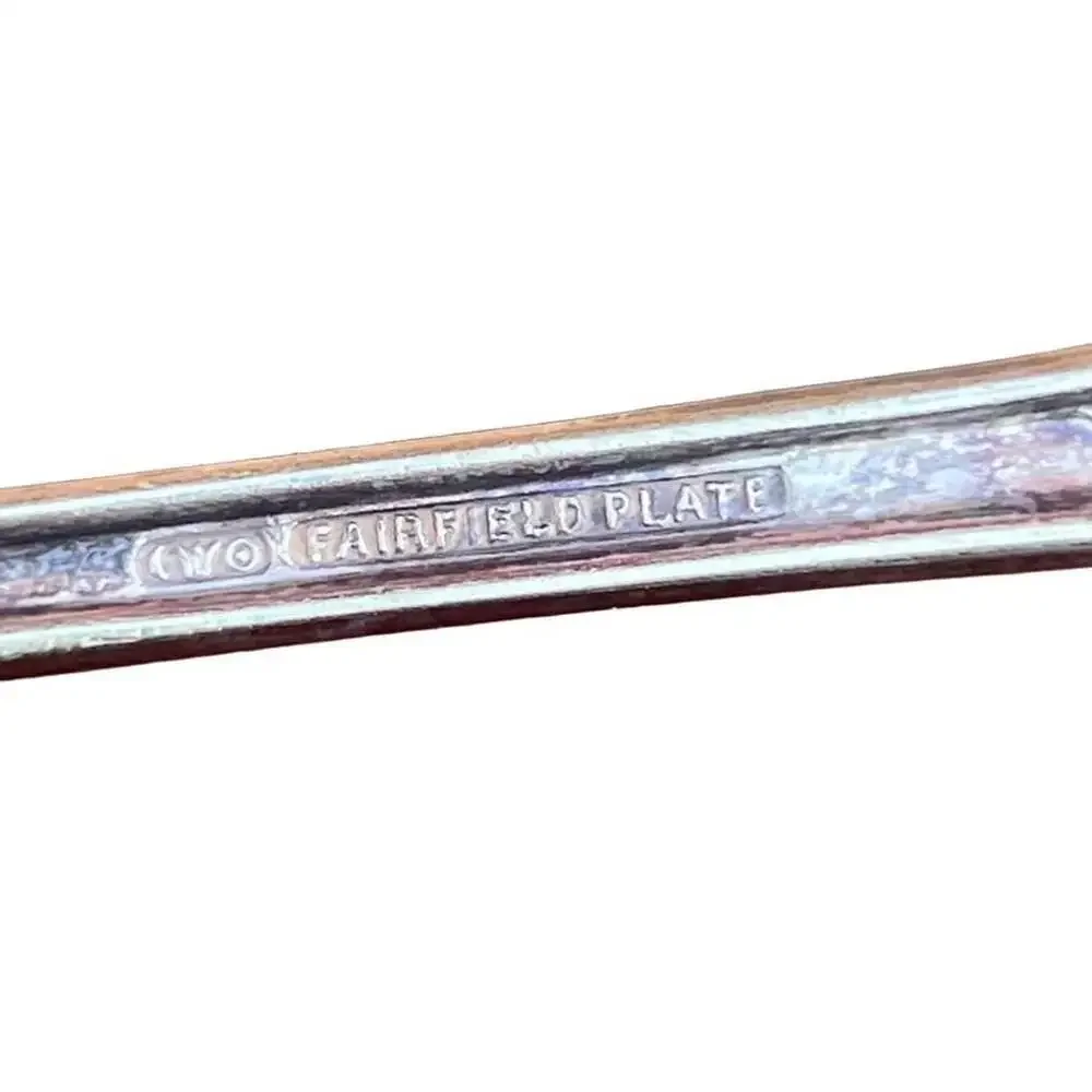 Fairfield Plate Silver Plated Floral Cocktail Fork